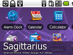 android手机主题设计"Sagittarius"