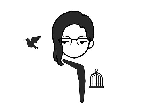 我的自画像（个人主页-ZMTU3OTkwODQ=） - 图案 - 站酷设计师noecho原创素材 - 站酷ZCOOL