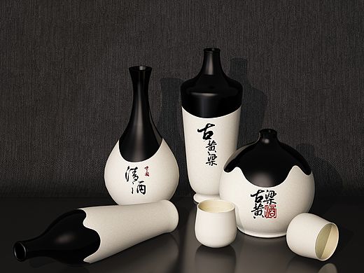 酒瓶一组