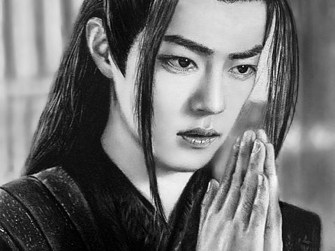 素描魏无羡/肖战
