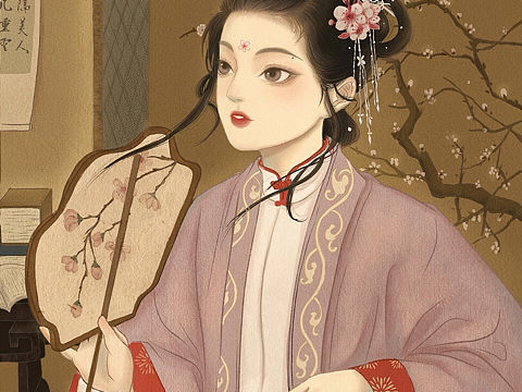 十二花神系列之梅妃