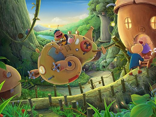 精灵森林（个人主页-ZMTIzNzA0NTI=） - 艺术插画 - 站酷设计师海豹伟伟原创素材 - 站酷ZCOOL