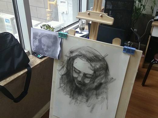 从没学过绘画,不知道自己画的对不对!