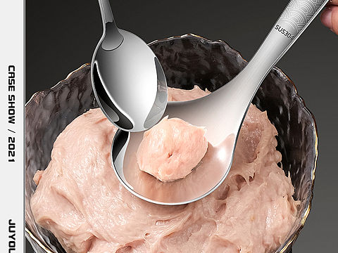 不锈钢肉丸勺详情页案例（个人主页-ZNTE4NzM3NzY=） - 电商 - 站酷设计师Peei蘭原创素材 - 站酷ZCOOL