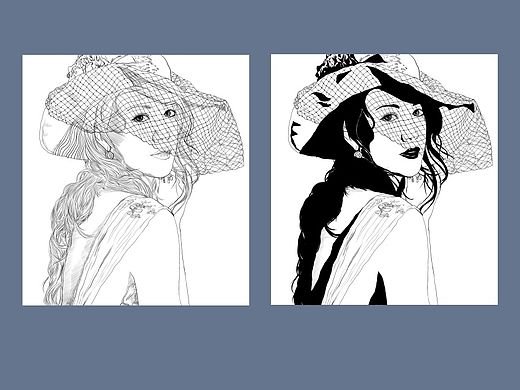 线面习作（个人主页-ZMTM1NzkxNDA=） - 创作习作 - 站酷设计师幽籁原创素材 - 站酷ZCOOL