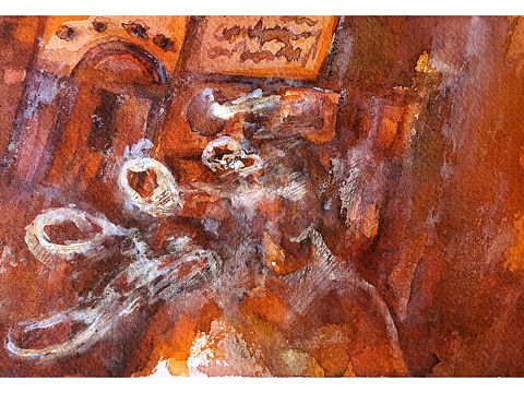 水彩人像（个人主页-ZNDM4NTc0MDg=） - 艺术插画 - 站酷设计师枯木有声原创素材 - 站酷ZCOOL