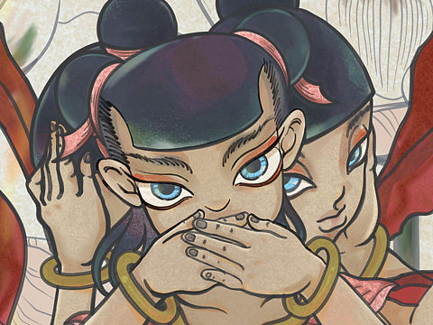 记录一张去年画的