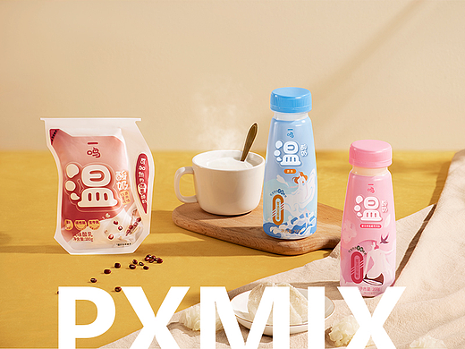奶制品摄影丨一鸣奶吧 温酸奶 x 光影集 PXMIX