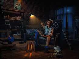 一些合成光影练习