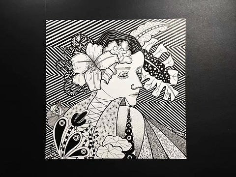 多样化元素黑白装饰画