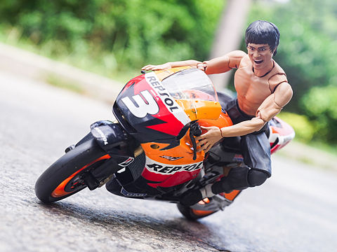 玩具摄影：另类的龙哥