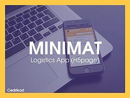 MINIMAT Logistics App (H5page)  2016