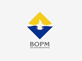 米南设计-BOPM蓝海贵金属商标设计