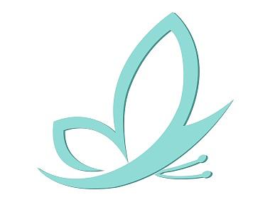 蝴蝶变型logo