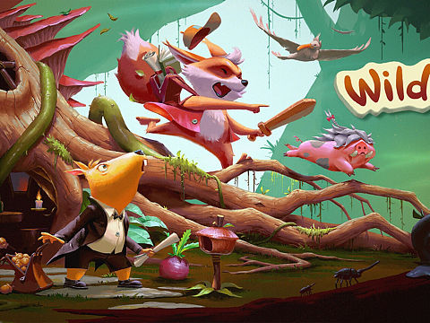 野孩子（个人主页-ZNDE0NDcwMDA=） - 游戏原画 - 站酷设计师大小王哈哈原创素材 - 站酷ZCOOL