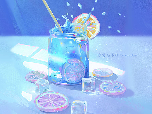色彩速涂11月合集 | 色调练习 