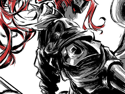 王者荣耀—韩信（个人主页-ZNDAwNjE2NDA=） - 商业插画 - 站酷设计师朱门先达笑原创素材 - 站酷ZCOOL