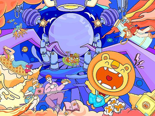 插画（个人主页-ZNTMwMjIxMDg=） - 商业插画 - 站酷设计师画画的果子原创素材 - 站酷ZCOOL