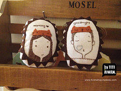 央美绘本创作工作室作品原创青春绘本《Di.Da》相关手作布艺延伸产品