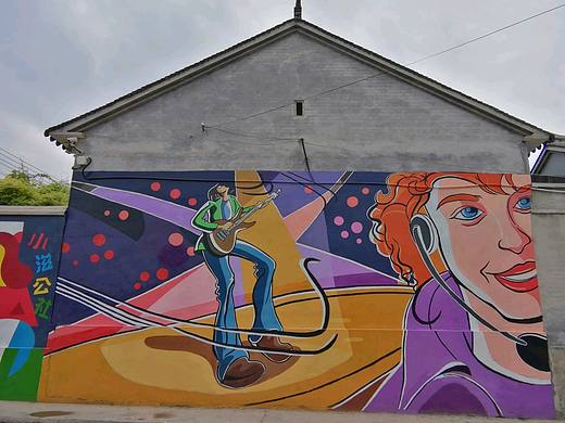 音乐主题墙墙绘