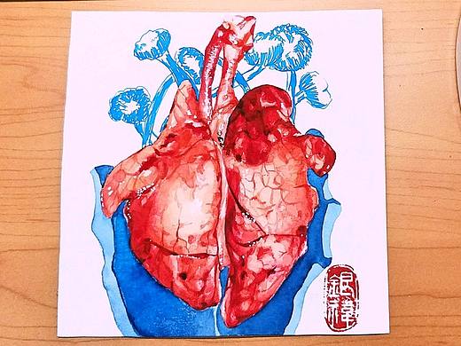 氣體（水彩插畫）（個人主頁-ZMzA2MDgyNjA=） - 藝術(shù)插畫 - 站酷設(shè)計師CCAnNie張妮妮原創(chuàng)素材 - 站酷ZCOOL