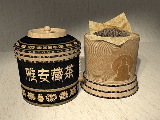 雅安藏茶包装设计