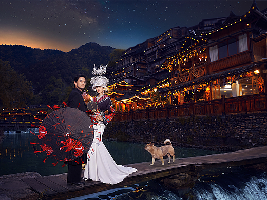 贵州婚纱照-古田映画：面对星河和你，我一直不遗余力的喜欢