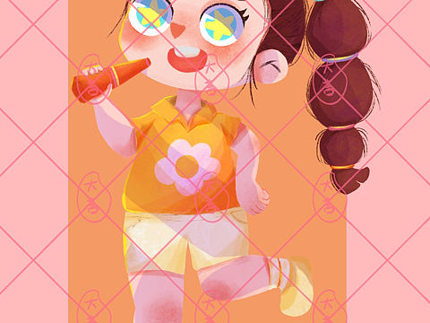01（个人主页-ZNDI3MzU1ODA=） - 儿童插画 - 站酷设计师是一颗橙子i原创素材 - 站酷ZCOOL