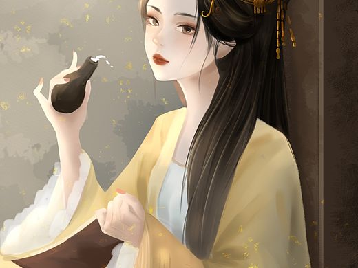 一壶酒 一个账本 足矣（个人主页-ZNTY1MDQ0ODg=） - 创作习作 - 站酷设计师画画的糯米原创素材 - 站酷ZCOOL