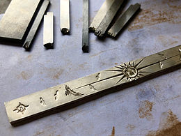 手工銀飾制作 唐草手鐲