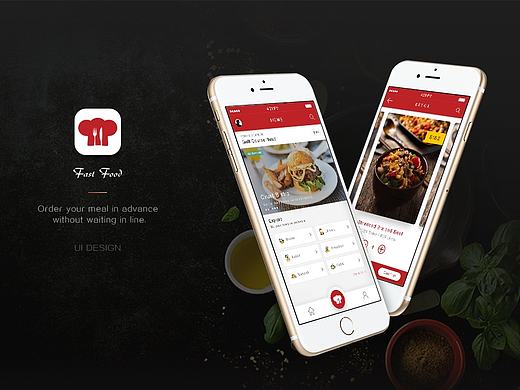 订餐APP 图标 logo 引导页 空白页 
