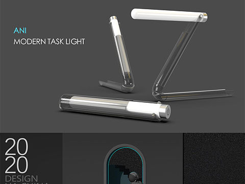 大三在校大学生作业 台灯设计（个人主页-ZNTEyNTA0NDA=） - 生活用品 - 站酷设计师小白设计师斌原创素材 - 站酷ZCOOL