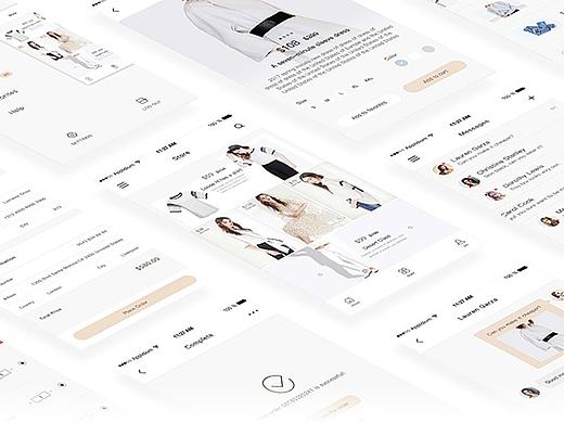 Contracted APP | 女性服装移动端