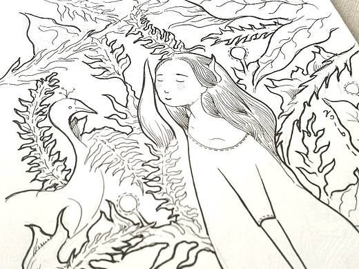 临摹插画（个人主页-ZNDkwNDQyMDg=） - 创作习作 - 站酷设计师PainterJJ原创素材 - 站酷ZCOOL