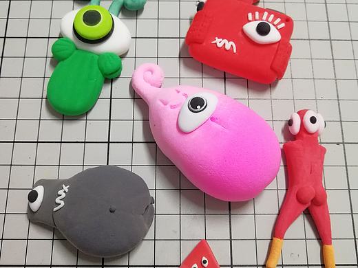 眼睛系列－粘土手作（个人主页-ZNDI2OTk3MjA=） - 其他手工艺 - 站酷设计师Z74223659原创素材 - 站酷ZCOOL