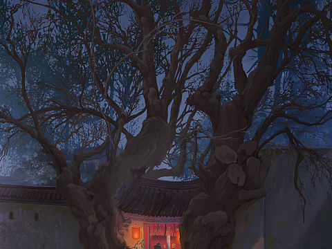 夜晚