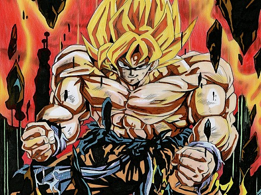 健身房,涂鸦,七龙珠_素材网站_图片免费下载-zcool站酷