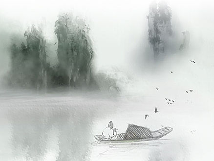 水墨主题(个人主页-ZMTYwMTcyMjg=) - 主题/皮肤 - 站酷设计师Jenia原创素材 - 站酷ZCOOL
