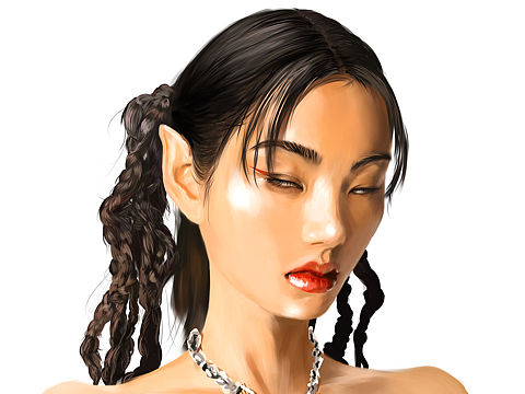 厚涂照画系列（个人主页-ZNDg1ODI0OTI=） - 艺术插画 - 站酷设计师你看看这个妤原创素材 - 站酷ZCOOL