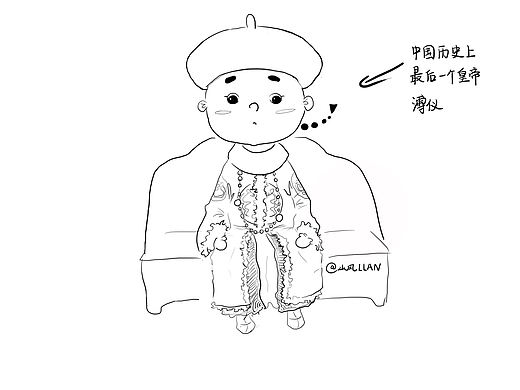 溥仪卡通人物版