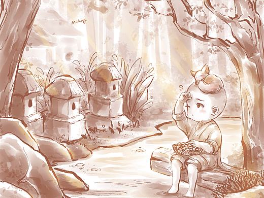 天热不要戴毛帽子……