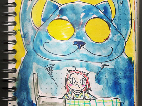 无印良品本子的随便涂涂