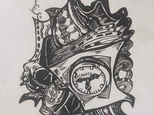 李天秋11903063新媒体4班未来科技（个人主页-ZNDc2MDQ0Njg=） - 艺术插画 - 站酷设计师Z96337929原创素材 - 站酷ZCOOL