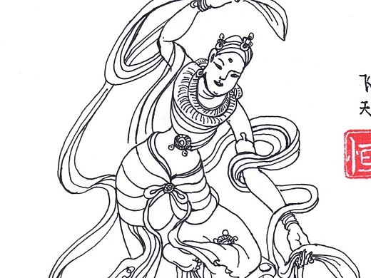 传统纹样手绘练习