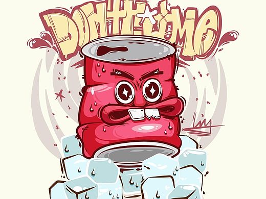 Don't Hit Me 插画 