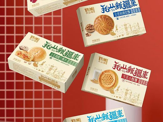 我从新疆来馕包装设计