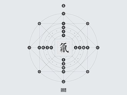 二十四节气-合体字设计