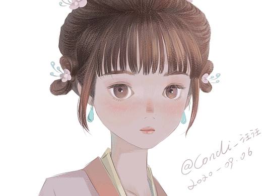 孤城闭之徽柔（个人主页-ZNDc1MDEzODg=） - 创作习作 - 站酷设计师Condi_汪汪原创素材 - 站酷ZCOOL