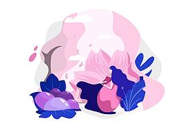 包装插画素材