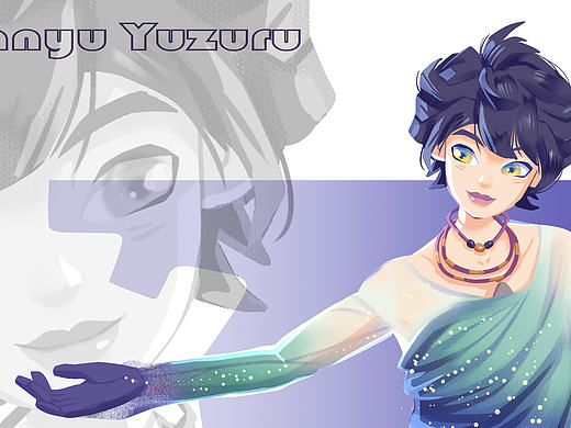 羽生结弦（个人主页-ZNTgxMjgyMzI=） - 创作习作 - 站酷设计师Z801968451原创素材 - 站酷ZCOOL